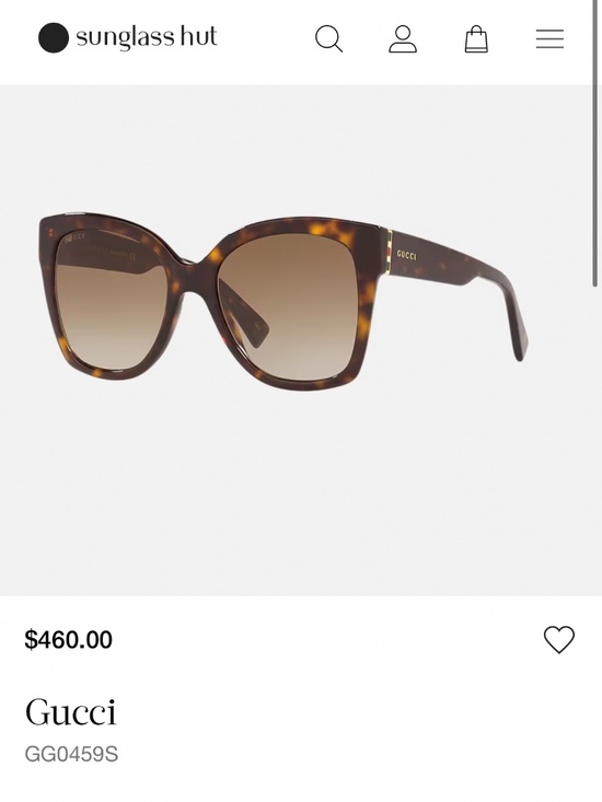 Authentic Gucci Sunglasses GG0459S Tortoiseshell + Brown Lenses main image 8